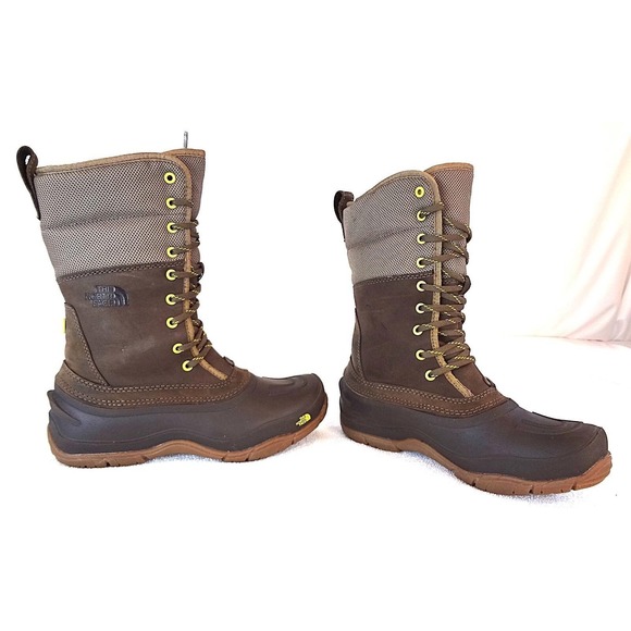 THE NORTH FACE A0W6 WOMEN'S SIZE 6 WATERPROOF BOOTS PRIMALOFT LINED - Picture 6 of 10